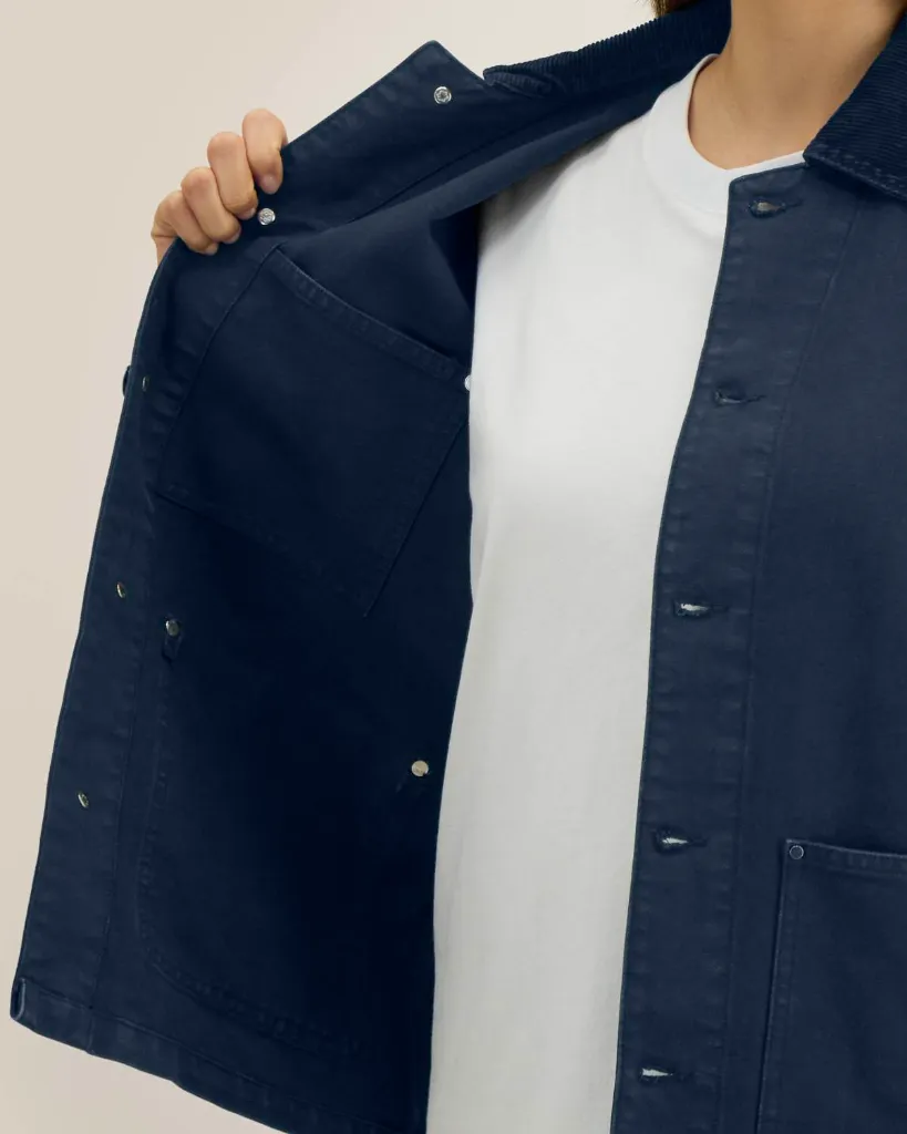 Chore Jacket_G.Dyed Navy_Studio_Front_Detalle_6.webp